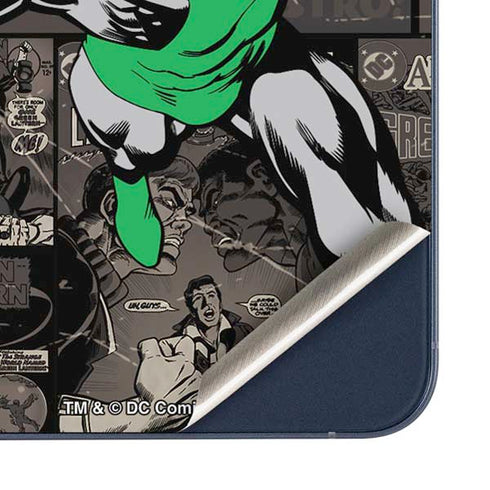 DC Comics Green Lantern Vintage Action Pose Pattern Galaxy A35 5G Skin
