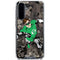 DC Comics Green Lantern Vintage Action Pose Pattern Galaxy A36 5G Clear Case