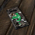 DC Comics Green Lantern Vintage Action Pose Pattern Galaxy S10 Skin