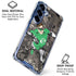 DC Comics Green Lantern Vintage Action Pose Pattern Galaxy S25 Clear Case