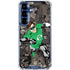 DC Comics Green Lantern Vintage Action Pose Pattern Galaxy S25 Plus Clear Case