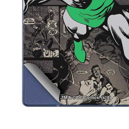 DC Comics Green Lantern Vintage Action Pose Pattern Galaxy Z Fold6 Skin