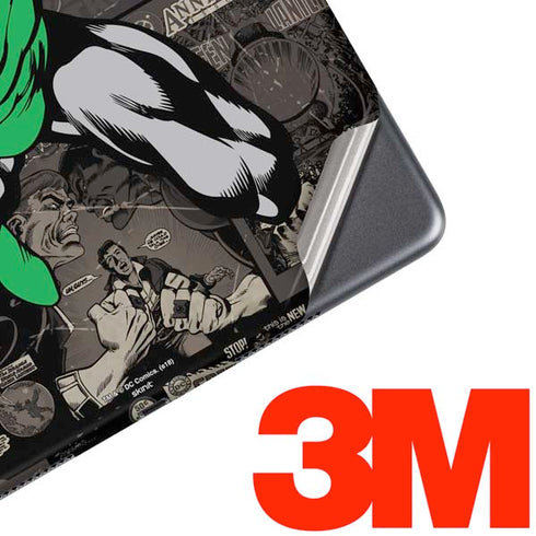 DC Comics Green Lantern Vintage Action Pose Pattern iPad Skins