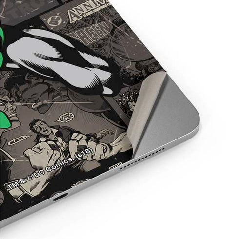 DC Comics Green Lantern Vintage Action Pose Pattern Apple iPad Air Skin