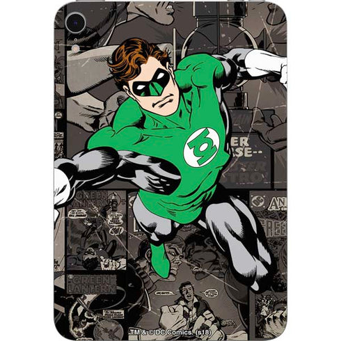 DC Comics Green Lantern Vintage Action Pose Pattern Apple iPad Mini Skin