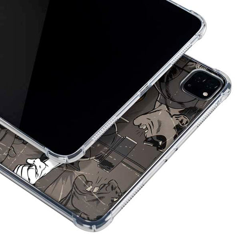 DC Comics Green Lantern Vintage Action Pose Pattern iPad Cases