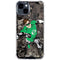 DC Comics Green Lantern Vintage Action Pose Pattern iPhone 15 Clear Case