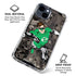 DC Comics Green Lantern Vintage Action Pose Pattern iPhone 15 Clear Case