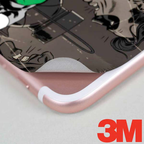 DC Comics Green Lantern Vintage Action Pose Pattern iPhone 7 Plus Skin