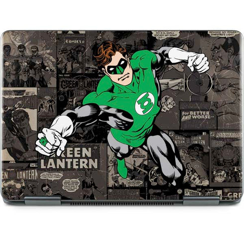 DC Comics Green Lantern Vintage Action Pose Pattern Notebook 9 Pro 13in (2017) Skin