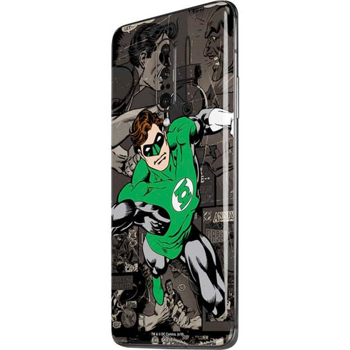 DC Comics Green Lantern Vintage Action Pose Pattern OnePlus 7 Pro Skin