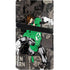 DC Comics Green Lantern Vintage Action Pose Pattern PS5 Pro Disk Console Skin