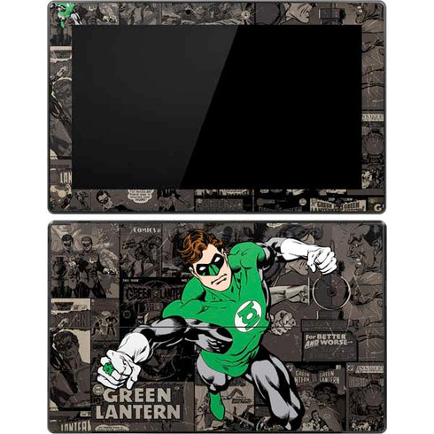 DC Comics Green Lantern Vintage Action Pose Pattern Surface Pro Tablet Skin
