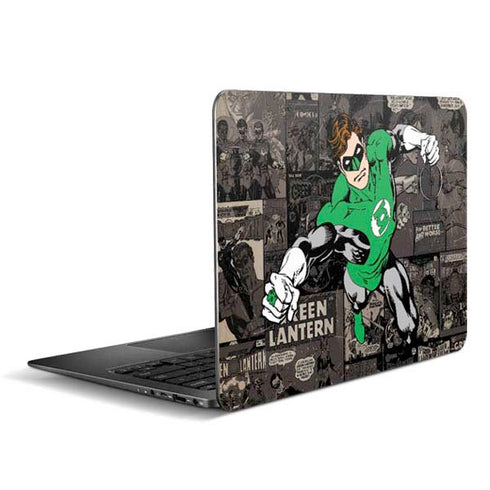 DC Comics Green Lantern Vintage Action Pose Pattern Zenbook UX305FA 13.3in Skin