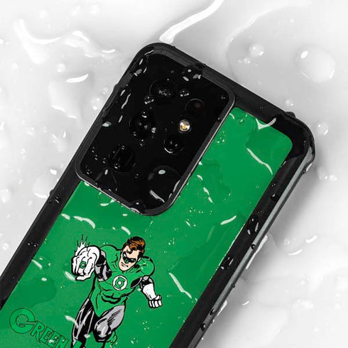 DC Comics Green Lantern Classic Art Pose Galaxy S24 Ultra Waterproof Case