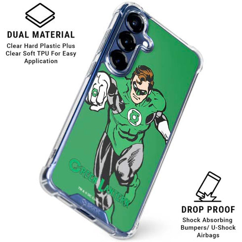 DC Comics Green Lantern Classic Art Pose Galaxy S25 Clear Case