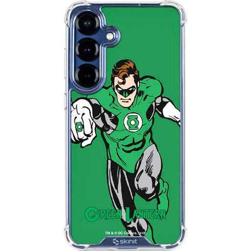 DC Comics Green Lantern Classic Art Pose Galaxy S25 Plus Clear Case