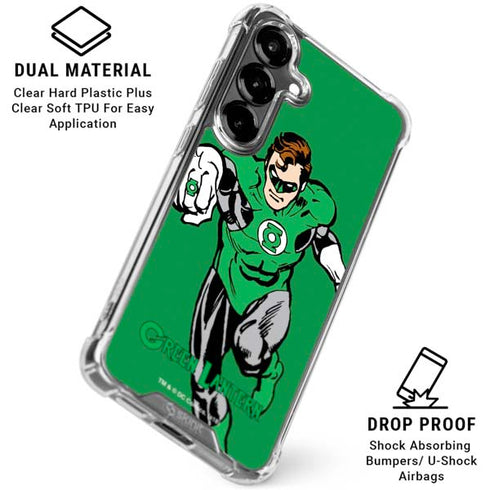 DC Comics Green Lantern Classic Art Pose Galaxy S26 Clear Case