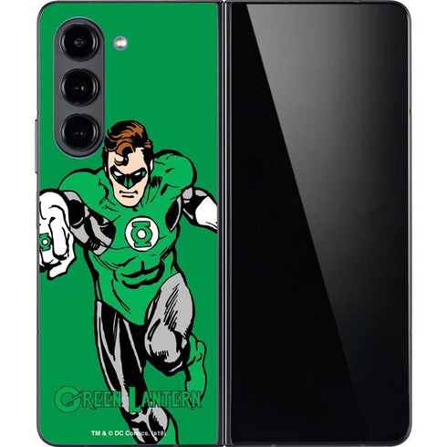 DC Comics Green Lantern Classic Art Pose Galaxy Z Fold5 5G Skin