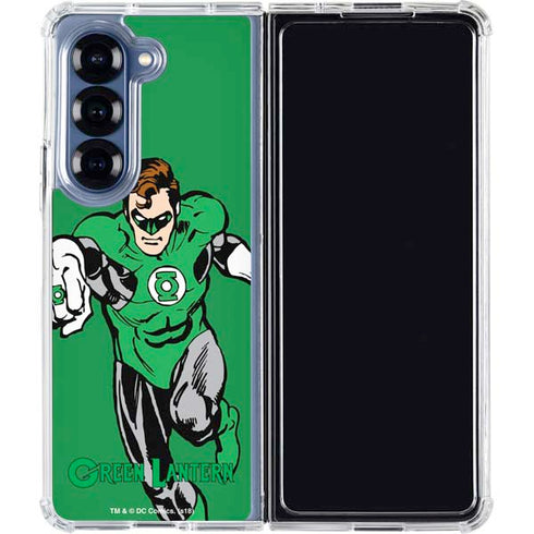 DC Comics Green Lantern Classic Art Pose Galaxy Z Fold6 Clear Case