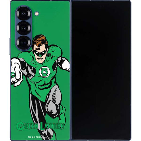 DC Comics Green Lantern Classic Art Pose Galaxy Z Fold6 Skin