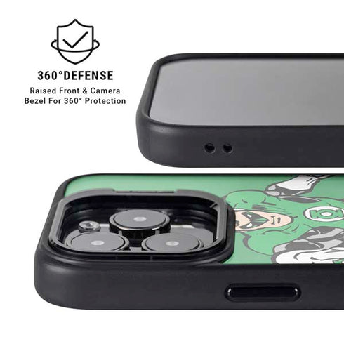 DC Comics Green Lantern Classic Art Pose iPhone 14 Pro Max Kickstand Case
