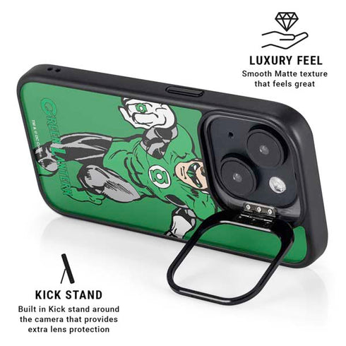 DC Comics Green Lantern Classic Art Pose iPhone 15 Kickstand Case