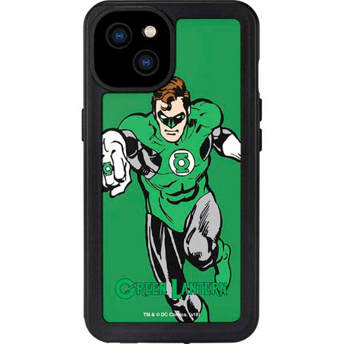 DC Comics Green Lantern Classic Art Pose iPhone 15 Plus Waterproof Case