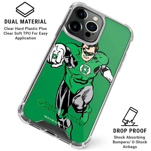 DC Comics Green Lantern Classic Art Pose iPhone 16 Pro Max Clear Case