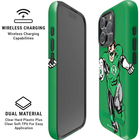 DC Comics Green Lantern Classic Art Pose iPhone 16 Pro Max Magsafe Impact Case