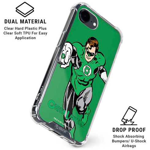 DC Comics Green Lantern Classic Art Pose iPhone 16e Clear Case