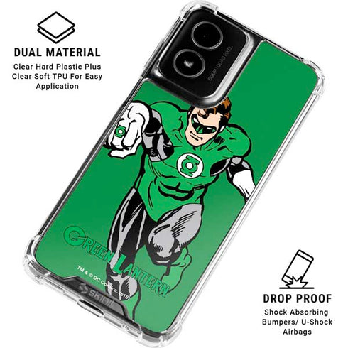 DC Comics Green Lantern Classic Art Pose Moto G Power 5G (2024) Clear Case