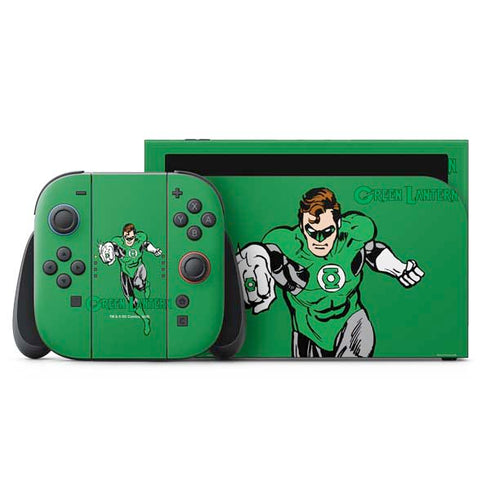 DC Comics Green Lantern Classic Art Pose Nintendo Switch 2 (2025) with Joy-Con Skin