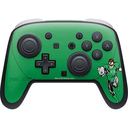 DC Comics Green Lantern Classic Art Pose Nintendo Switch 2 (2025) Pro Controller Skin