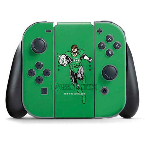 DC Comics Green Lantern Classic Art Pose Nintendo Switch (2017-2021) Joy-Con Controller Skin