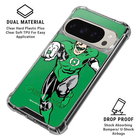 DC Comics Green Lantern Classic Art Pose Pixel 9/9 Pro Clear Case