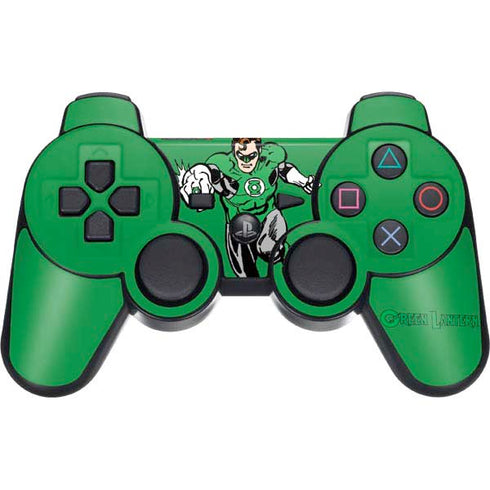 DC Comics Green Lantern Classic Art Pose PS3 Dual Shock wireless controller Skin
