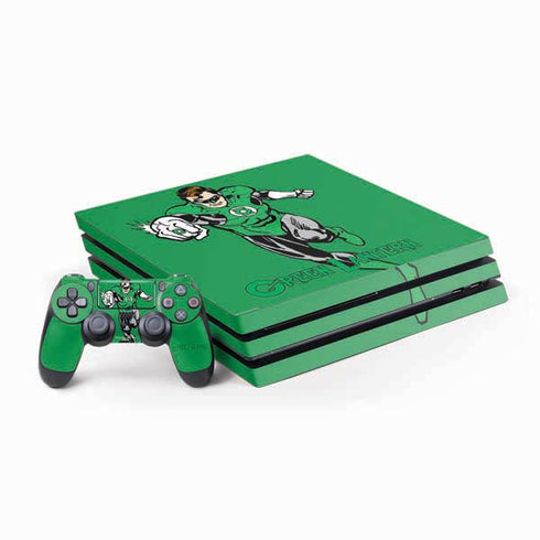 DC Comics Green Lantern Classic Art Pose PS4 Pro Bundle Skin