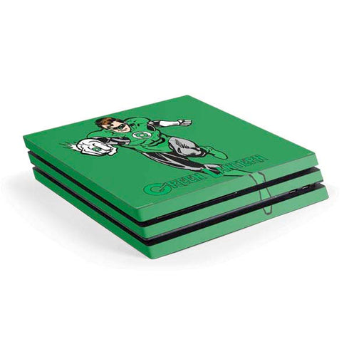 DC Comics Green Lantern Classic Art Pose PS4 Pro Console Skin