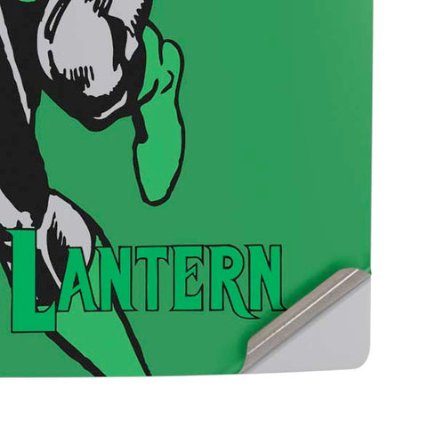 DC Comics Green Lantern Classic Art Pose PS5 Pro Disk Console Skin