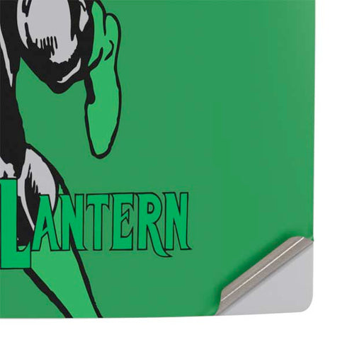 DC Comics Green Lantern Classic Art Pose PS5 Slim Digital Edition Console Skin