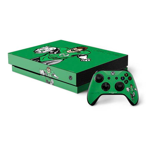 DC Comics Green Lantern Classic Art Pose Xbox One X Bundle Skin