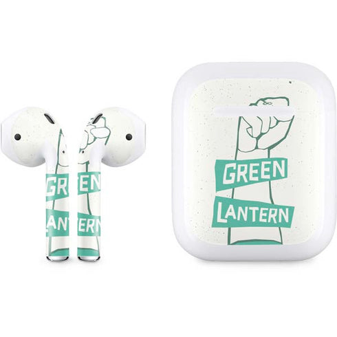 DC Comics Green Lantern Power Fist Apple AirPods Skin