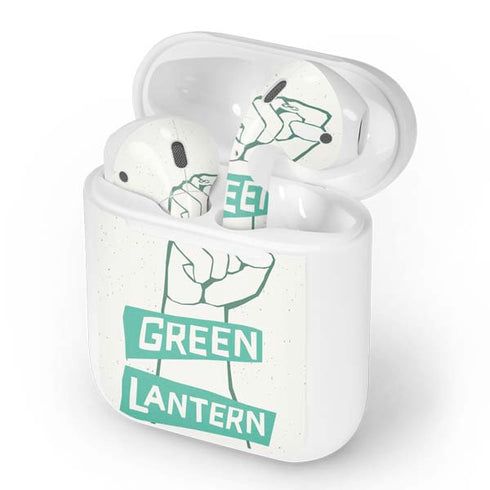 DC Comics Green Lantern Power Fist Apple AirPods Skin