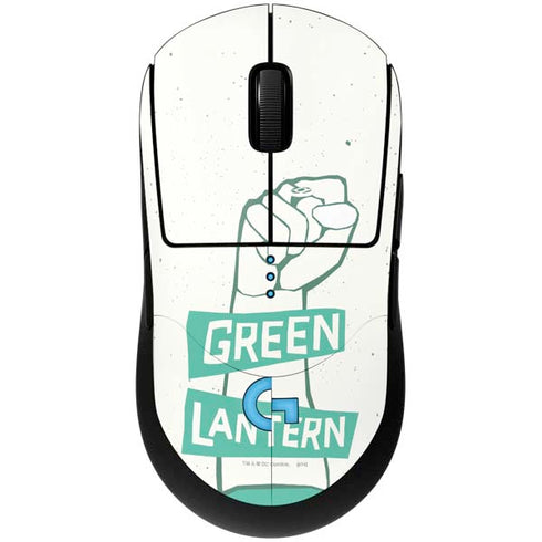 DC Comics Green Lantern Power Fist G Pro Wireless Gaming Mouse Skin