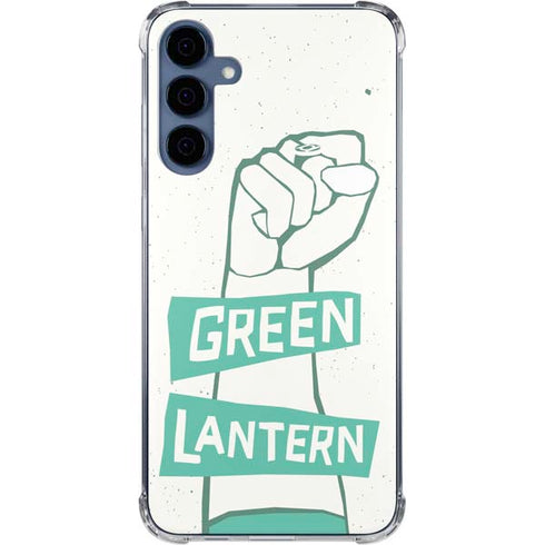DC Comics Green Lantern Power Fist Galaxy A35 5G Clear Case