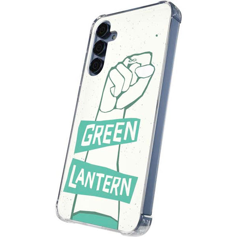 DC Comics Green Lantern Power Fist Galaxy A35 5G Clear Case