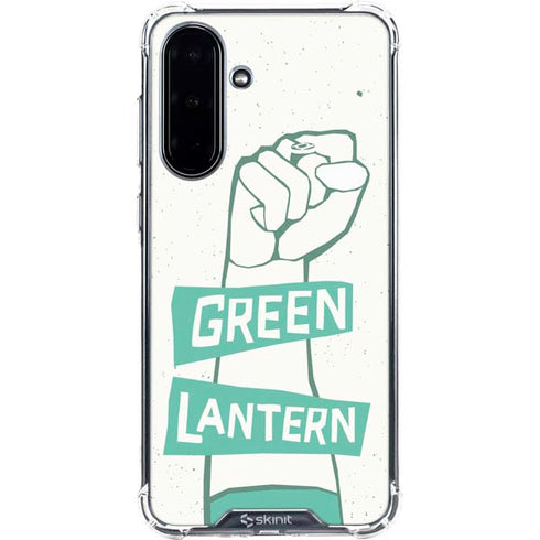 DC Comics Green Lantern Power Fist Galaxy A36 5G Clear Case