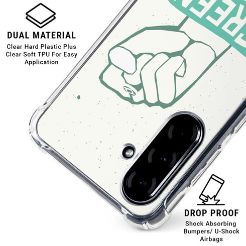 DC Comics Green Lantern Power Fist Galaxy A36 5G Clear Case