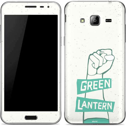 DC Comics Green Lantern Power Fist Galaxy J3 Skin